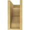 Ekena Millwork 6"W x 12"D x 12"H Classic Asheboro Rough Cedar Woodgrain TimberThane Corbel, Primed Tan CORUR06X12X12ASHRCPR - alternate 4